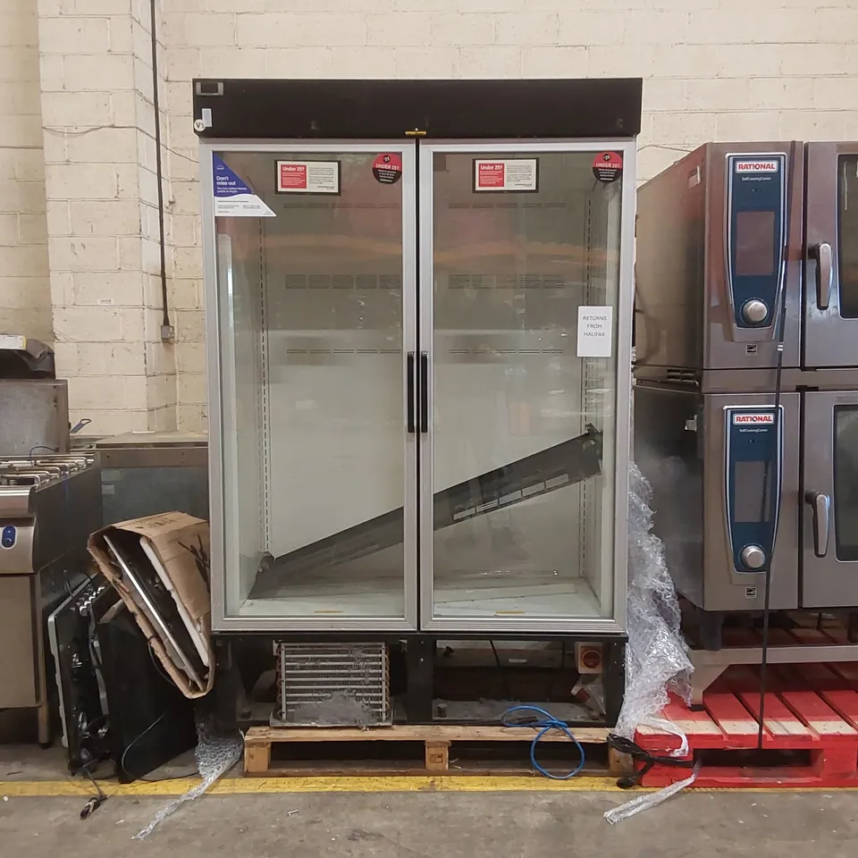 VERCO V2CH COMMERCIAL DRINKS DISPLAY FRIDGE