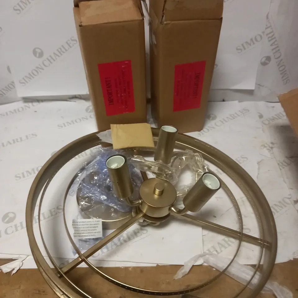 LAURA ASHLEY MANON 3LT PENDANT, CHAMPAGNE