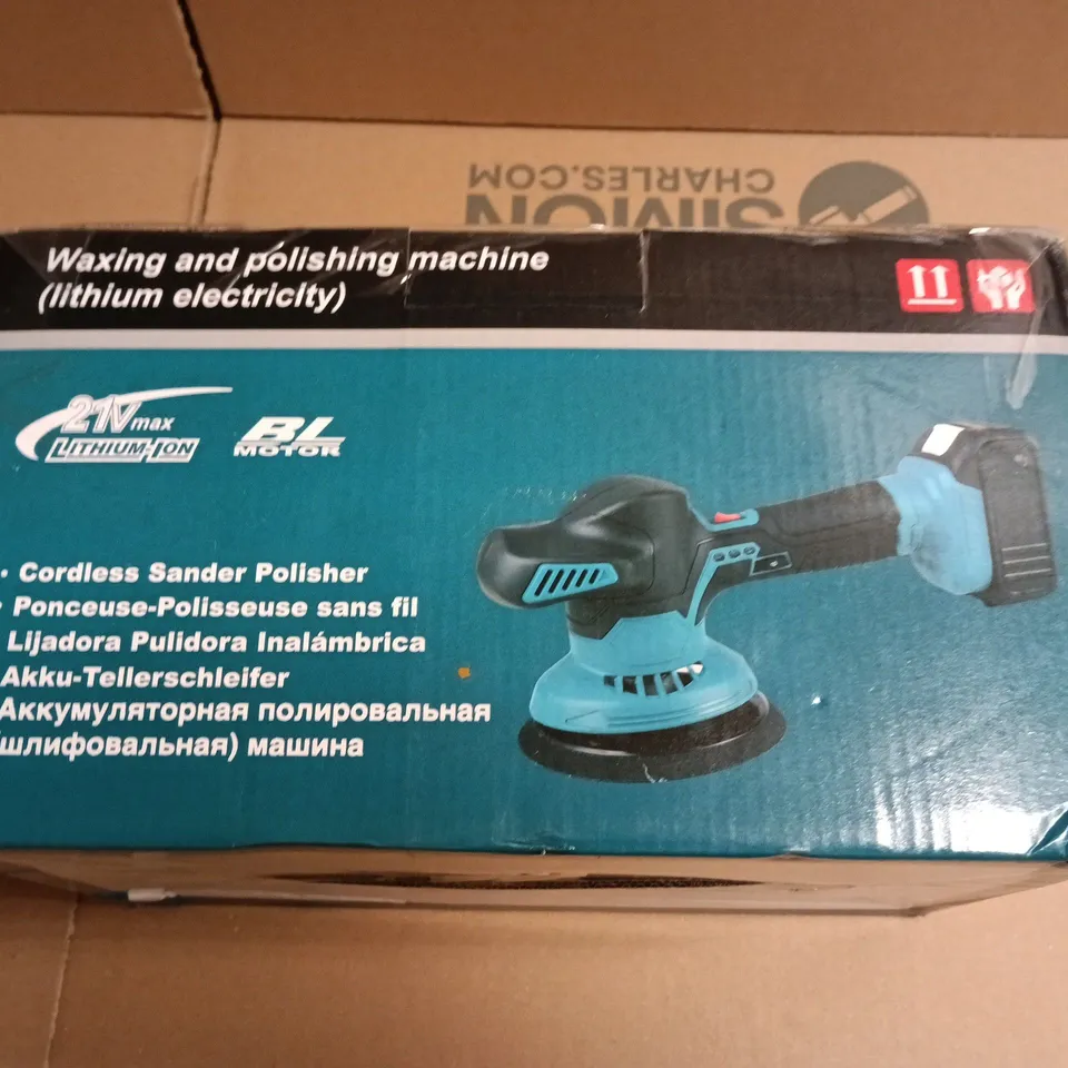 CORDLESS WAXING AND POLISHER KIT