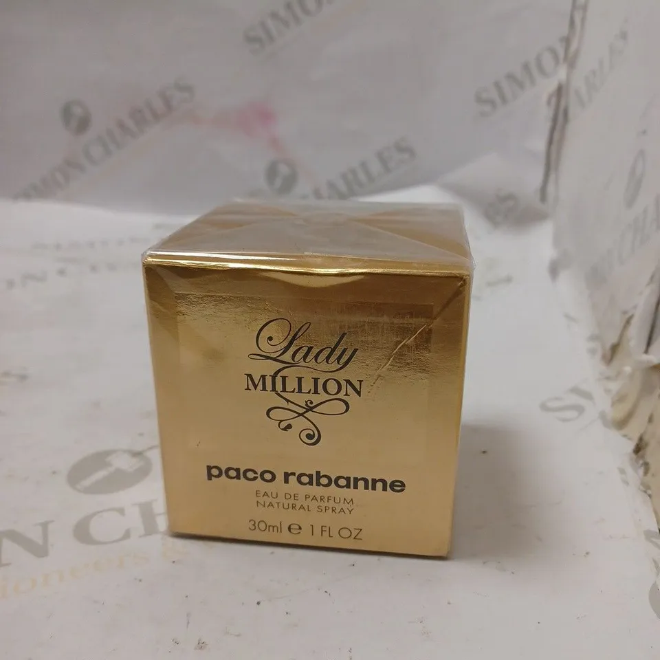 BOXED AND SEALED LADY MILLION PACO RABANNE 30ML