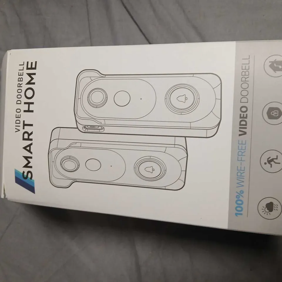 SMART HOME VIDEO DOORBELL – 100% WIRE-FREE