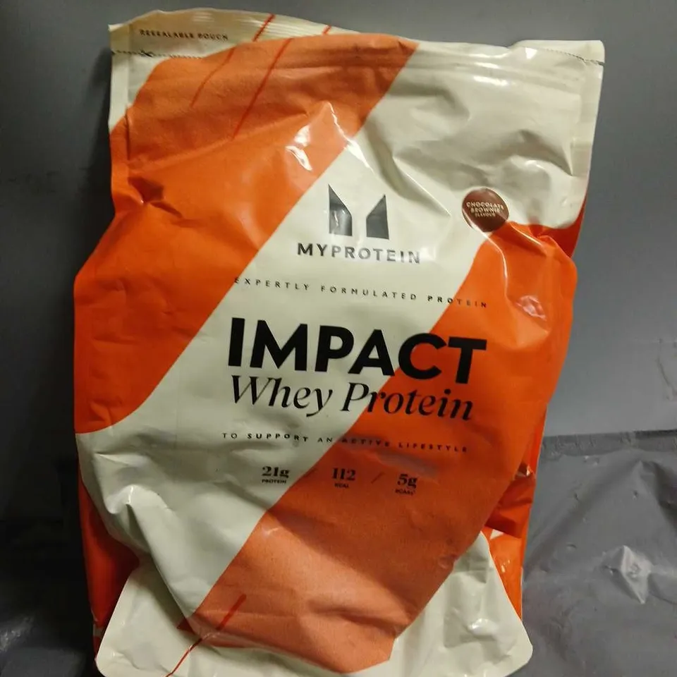 MY PROTEIN IMPACT WHEY PROTEIN CHOCOLATE BROWNIE - 2.5KG