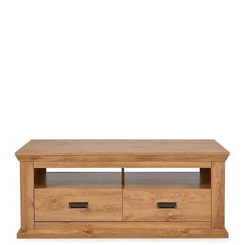 BOXED GRADE 1 CLIFTON RUSTIC OAK COFFEE TABLE (1 BOX) 