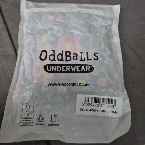 ODDBALLS UNDERWEAR PETAL POWER BOXER – UK M