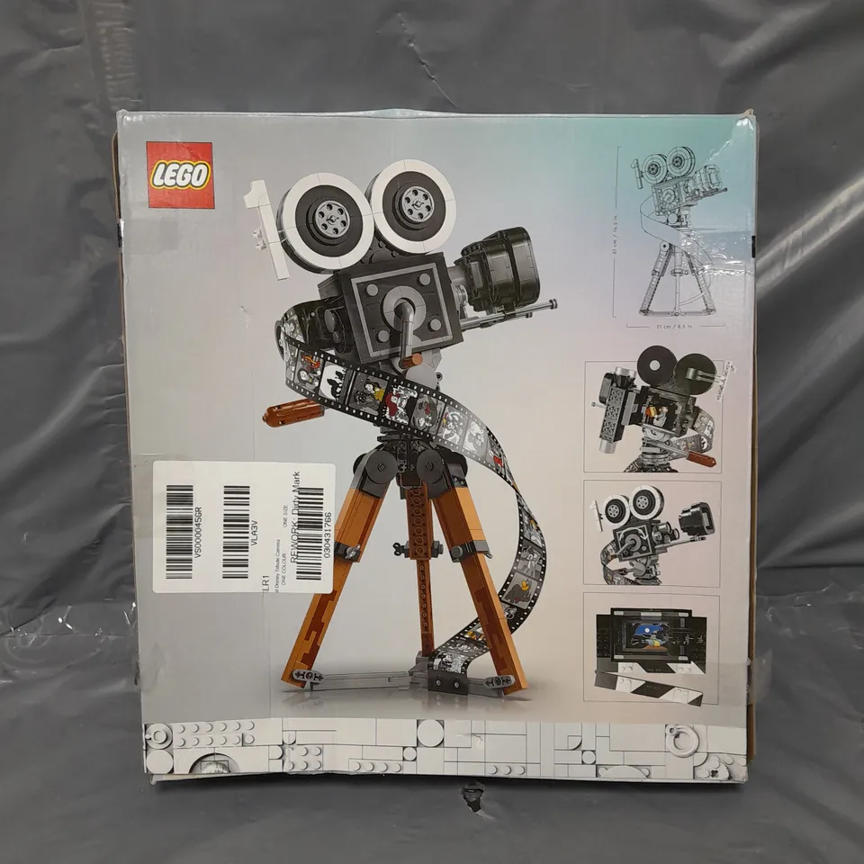 BOXED LEGO DISNEY 100 WALT DISNEY TRIBUTE CAMERA RRP £89.99