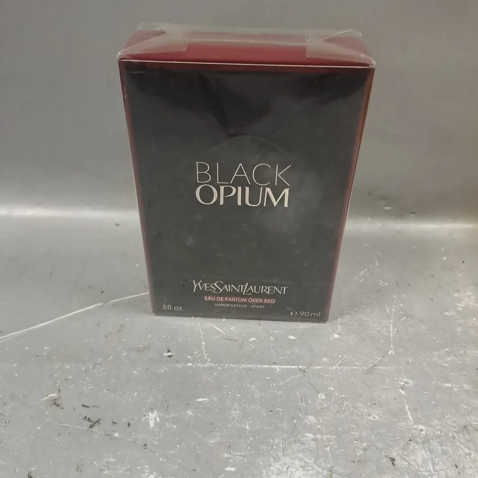 BOXED AND SEALED YVES SAINTLAURENT BLACK OPIUM EAU DE PARFUM OVER RED 90ML