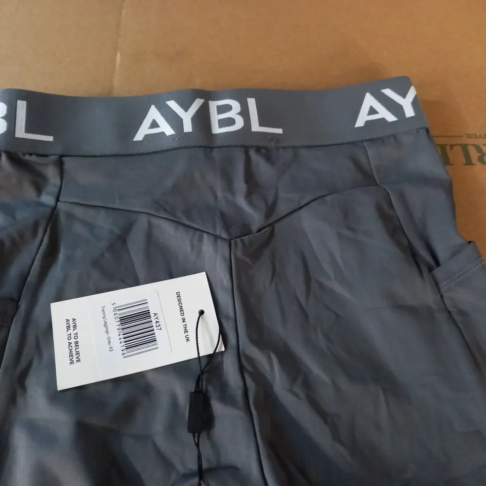 AYBL GREY LEGGINGS - XS