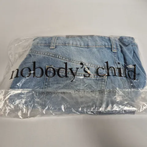 NOBODY'S CHILD BERMUDA SHORTS β LIGHT DENIM SIZE 14