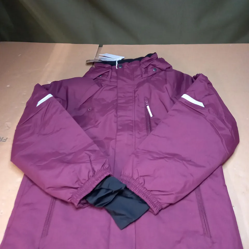 POLARN O.PYRET THERMAL BURGUNDY JACKET SIZE UNSPECIFIED