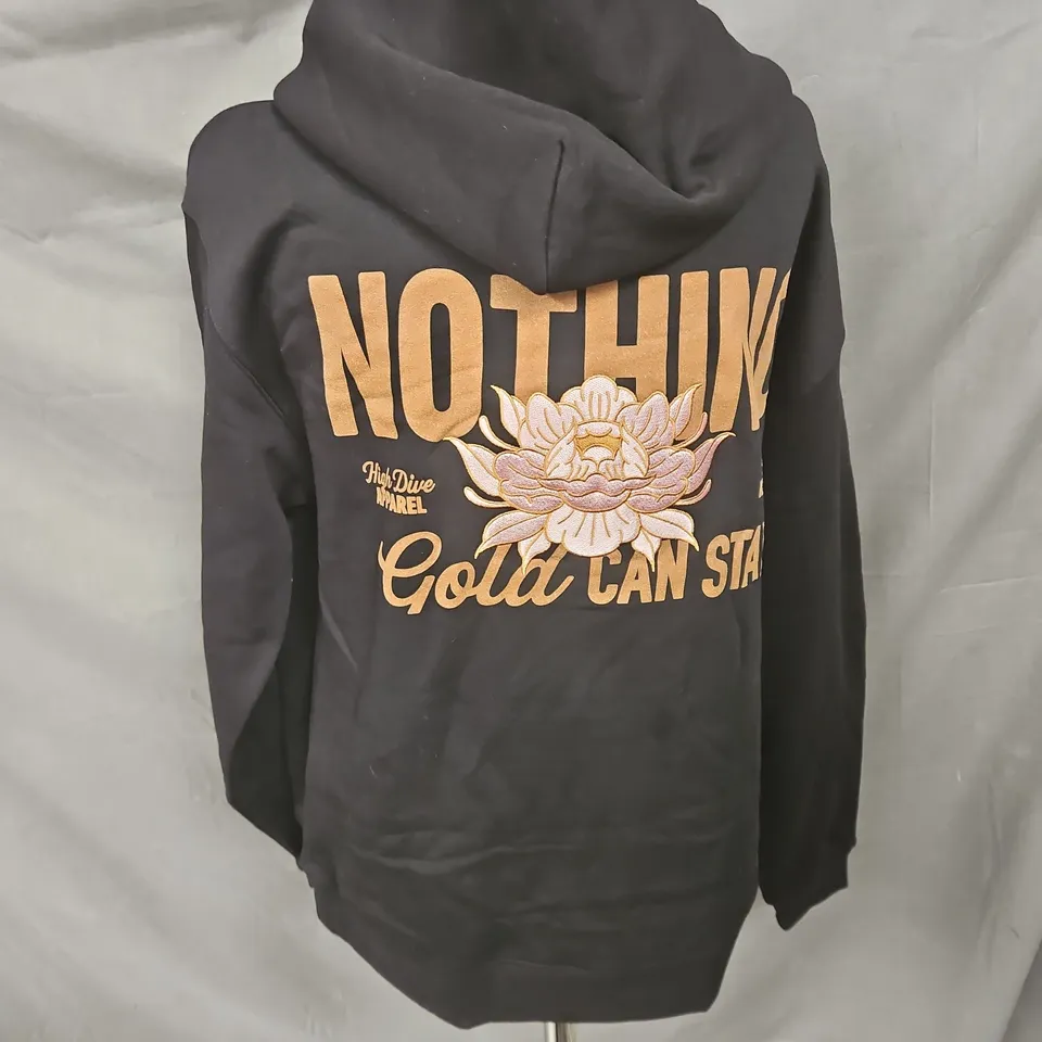 HIGH DIVE HOODIE IN BLACK SIZE XS