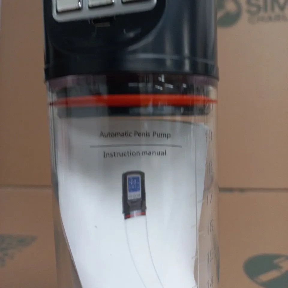 AUTOMATIC PENIS PUMP AN001 – RECHARGEABLE WITH DIGITAL DISPLAY