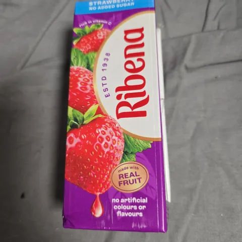 APPROXIMATELY 20 X RIBENA STRAWBERRY JUICE DRINK CARTONS 250ML