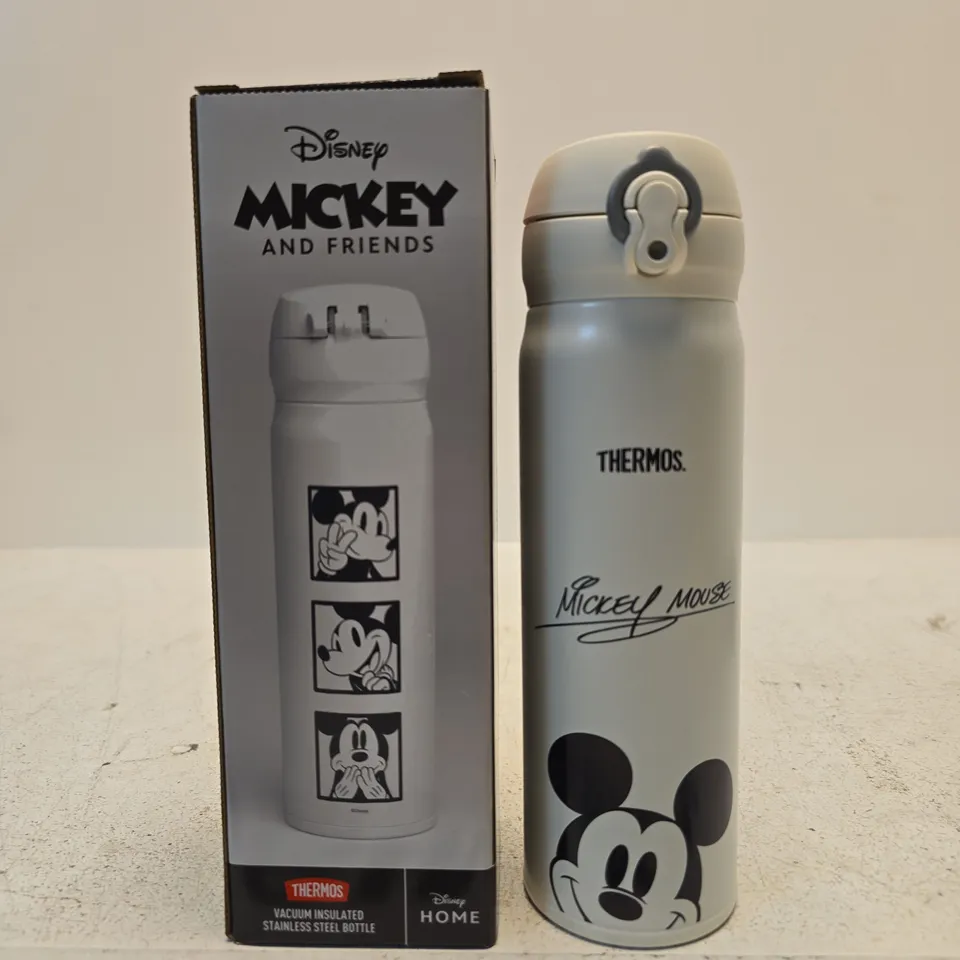 MICKEY MOUSE THERMOS VACUUM INSULATED BOTTLE – BOXED