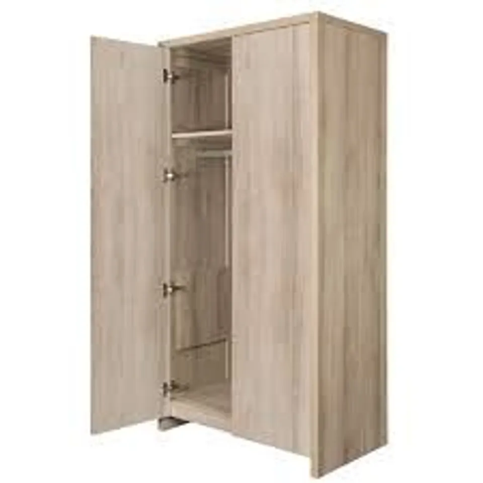 BOXED TUTTI BAMBINI MODENA WARDROBE - OAK FINISH (3 BOXES)