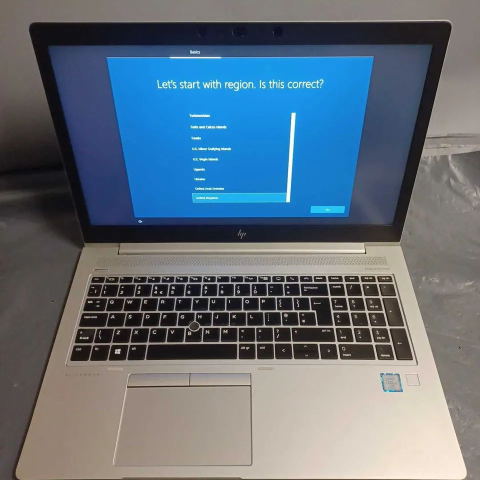 UNBOXED HP ELITEBOOK INTEL I5 LAPTOP IN SILVER