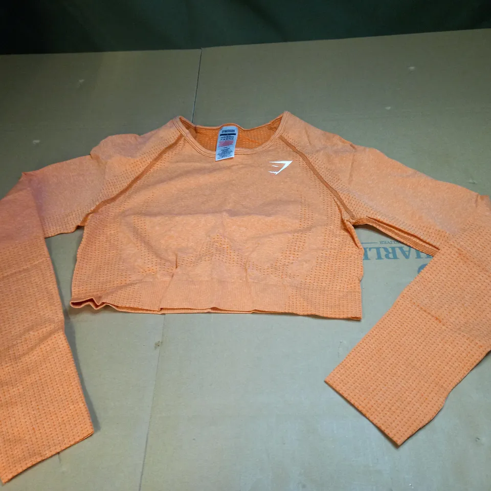 WOMENS GYMSHARK WORKOUT SHIRT SIZE L