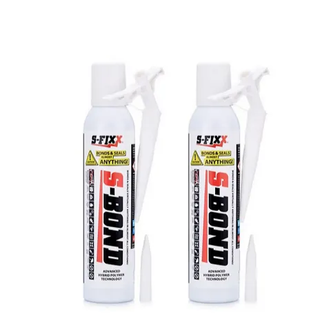 SFIXX S-BOND NO GUN 3-IN -1 SEALANT ADHESIVE AND FILLER X2
