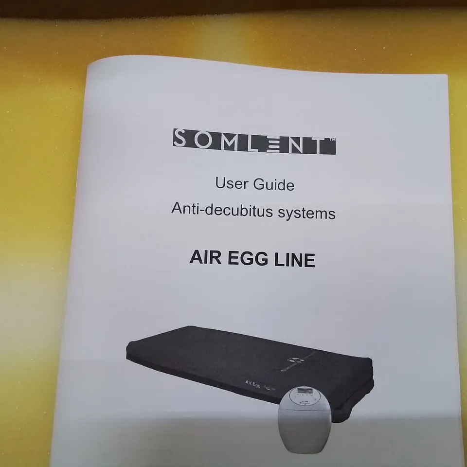TWO INFLATABLE MATTRESSES INCLUDING, HERIDA ARGYL II & SOMLENT AIR EGG LINE