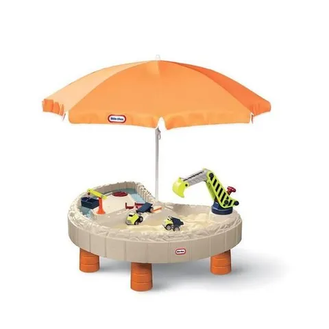 BOXED LITTLE TYKES BUILDERS BAY SAND AND WATER TABLE