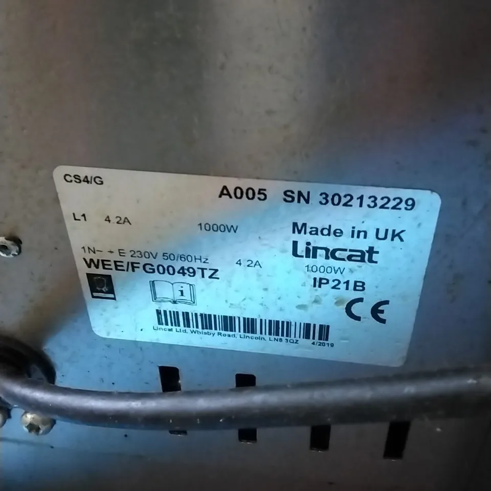 LINCAT CS4/G COMMERCIAL CHIP SCUTTLE