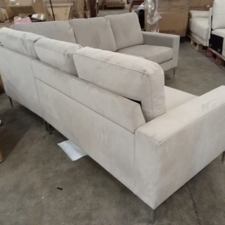 BALTIMORE CORNER SOFA, CHAMPAGNE CLASSIC VELVET