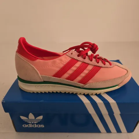ADIDAS PINK/RED WOMENS TRAINER UK 3 BOXED
