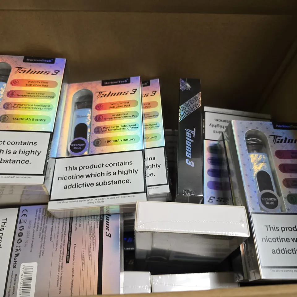 BOX OF APPROXIMATELY 30 SEALED HORIZON TECH TALONS 3 