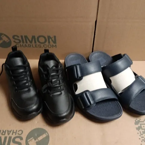 APPROXIMATELY 15 ASSORTED PAIRS OF FOOTWEAR PRODUCTS IN VARIOUS STYLES & SIZES 