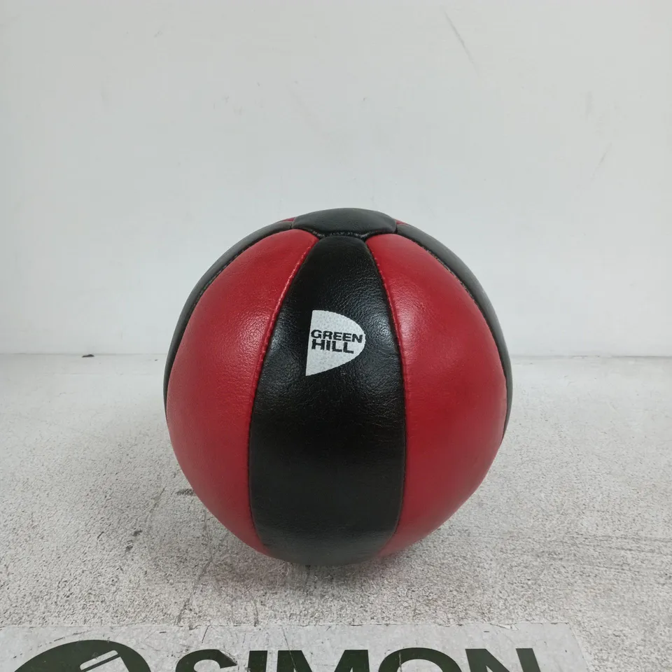 GREEN HILL 7KG MEDICINE BALL (RED/BLACK) – SPORTS FITNESS