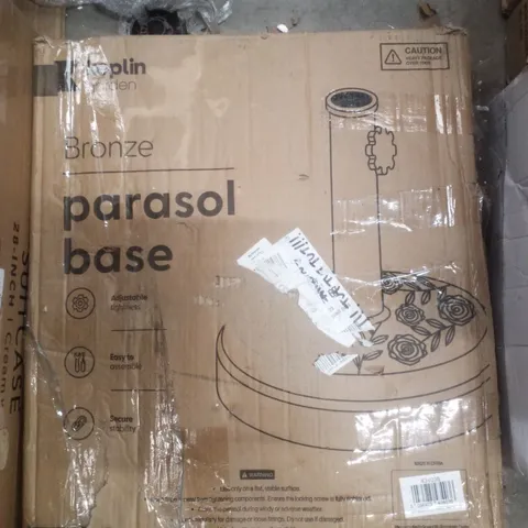 BOXED KEPLIN PARASOL BASE - BRONZE 20KG