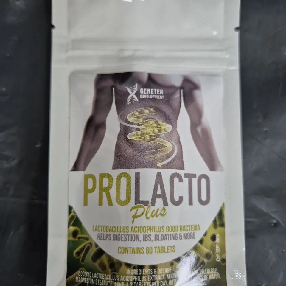 BOX OF APPROXIMATELY 88 PACKS OF CUTS-N-GAINS TABLETS - PROLACTO PLUS (60 TABLETS PER PACK)