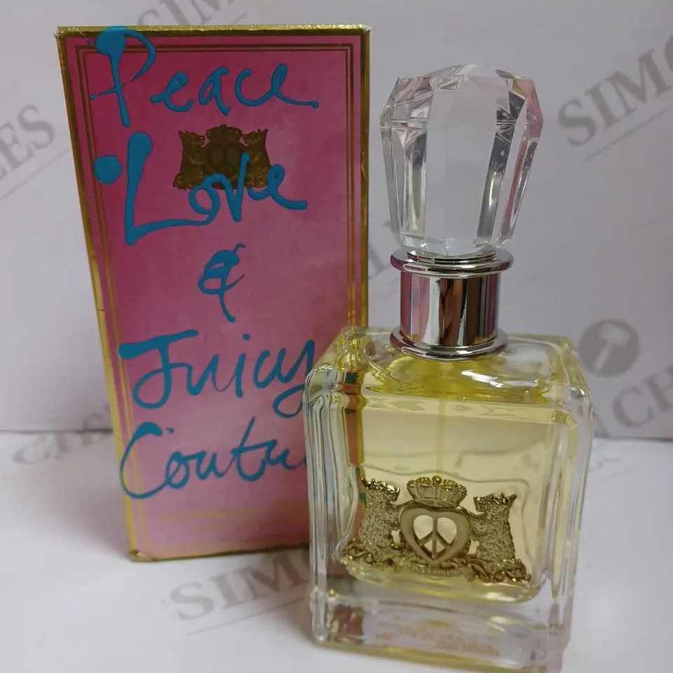 JUICY COUTURE PEACE LOVE & JUICY COUTURE EAU DE PARFUM 100ML