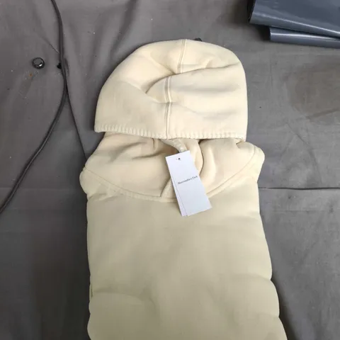 ABERCROMBIE & FITCH BEIGE HOODIE, MEDIUM, WITH TAGS 