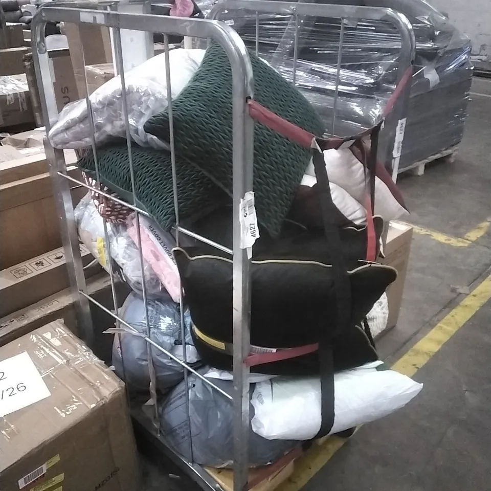 CAGE OF ASSORTED HOUSEHOLD GOODS AND PRODUCTS - CAGE NOT INCLUDED 