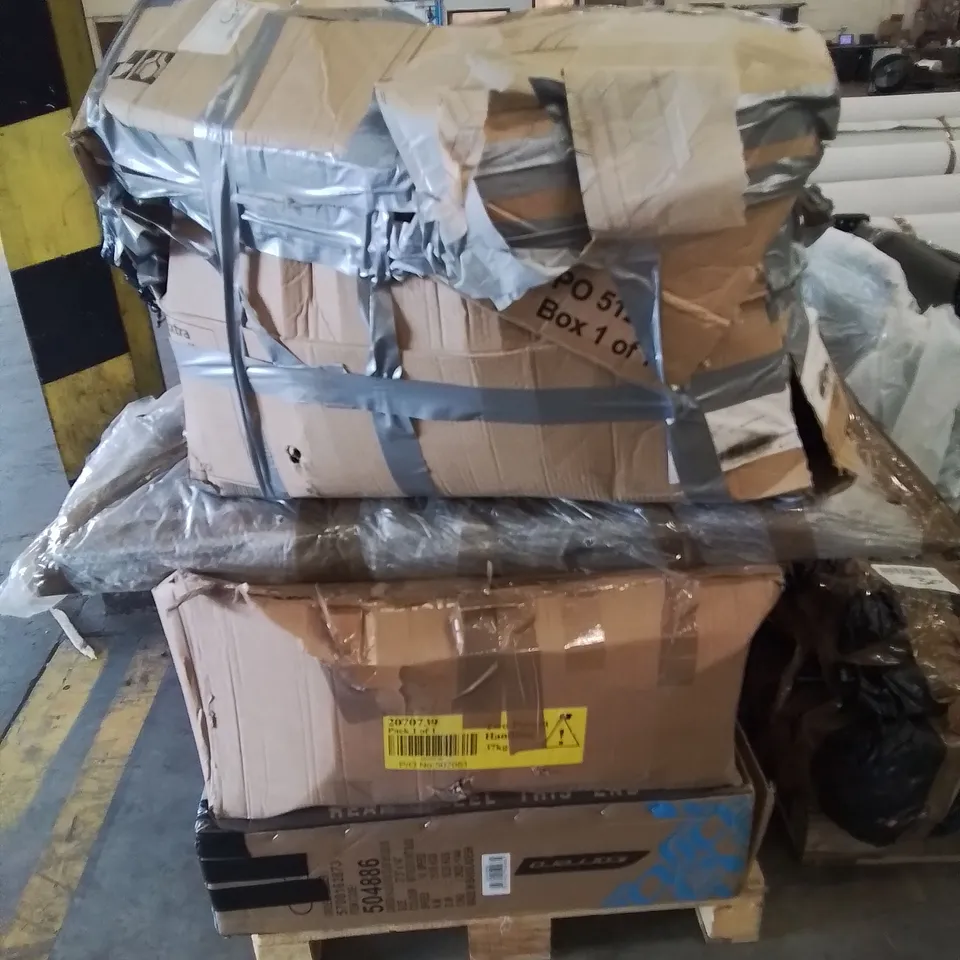 PALLET OF ASSORTED HOUSEHOLD AND GARDEN ITEMS 