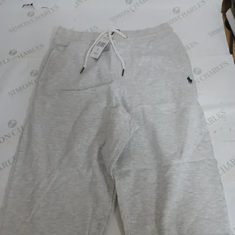 POLO RALPH LAUREN GREY JOGGING BOTTOMS - MEDIUM