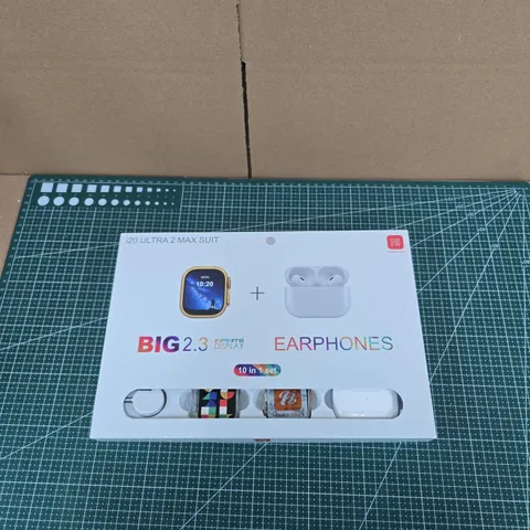 I20 ULTRA 2 MAX SMARTWATCH WITH EARPHONES – BOXED