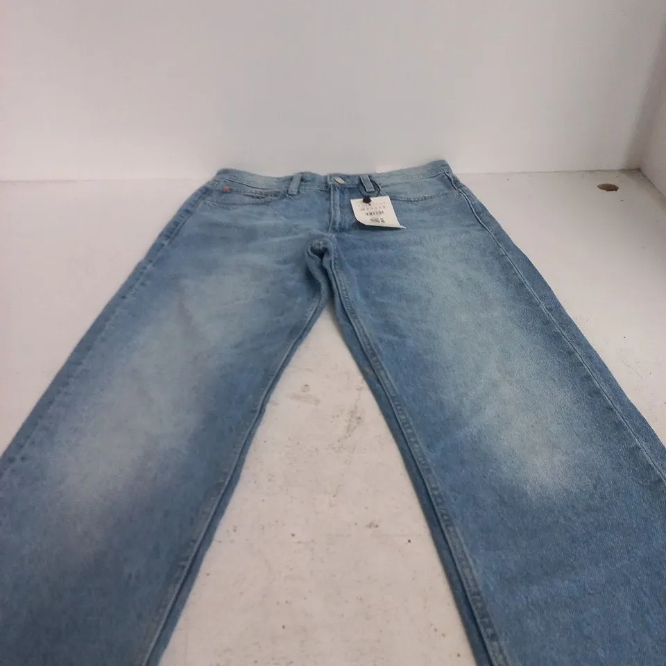 BERSHKA STRAIGHT TALL JEANS – WOMEN'S DENIM, UK 10 (EU 38)