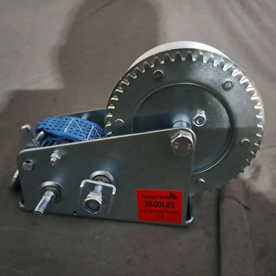 HAND WINCH 3500LBS / collection only 