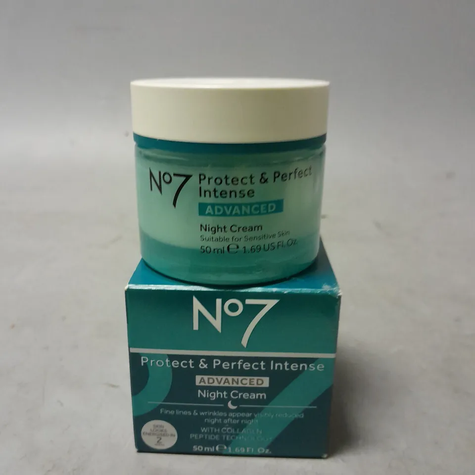 NO7 PROTECT AND PERFECT INTENSE ADVANCED NIGHT CREAM 50ML