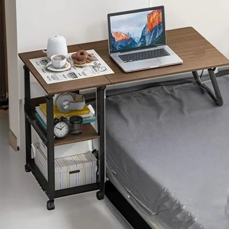 BOXED ADJUSTABLE METAL BASE COMPUTER DESK 