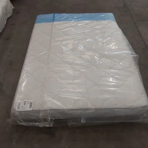 QUALITY BAGGED DOUBLE 135cm AIRSPRUNG LUXURY QUILTED MEDIUM MATTRESS