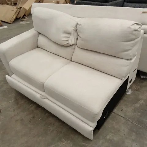 QUALITY DESIGNER FABRIC UPHOLSTERED CORNER CHAISE SOFA WITH LIFT-UP STORAGE // DAMAGED ITEM