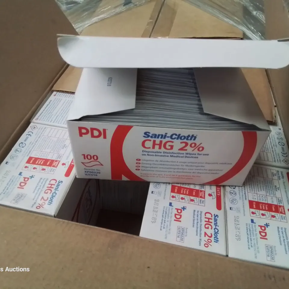 PALLET CONTAINING LARGE QUANTITY OF WIPES & SWABS