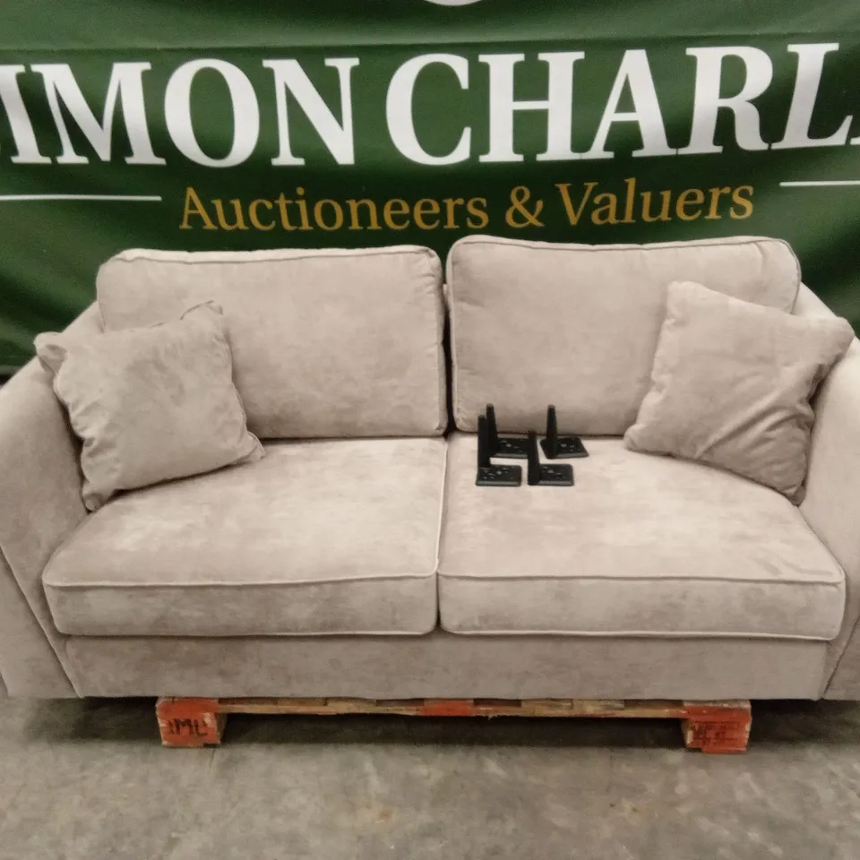 MESSINA 3 SEATER STANDARD BACK FABRIC SOFA RRP £649