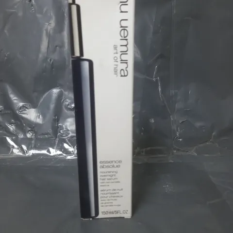BOXED AND SEALED SHU UEMURA ESSENCE ABSOLUE NOURISHING OVERNIGHT SERUM 150ML