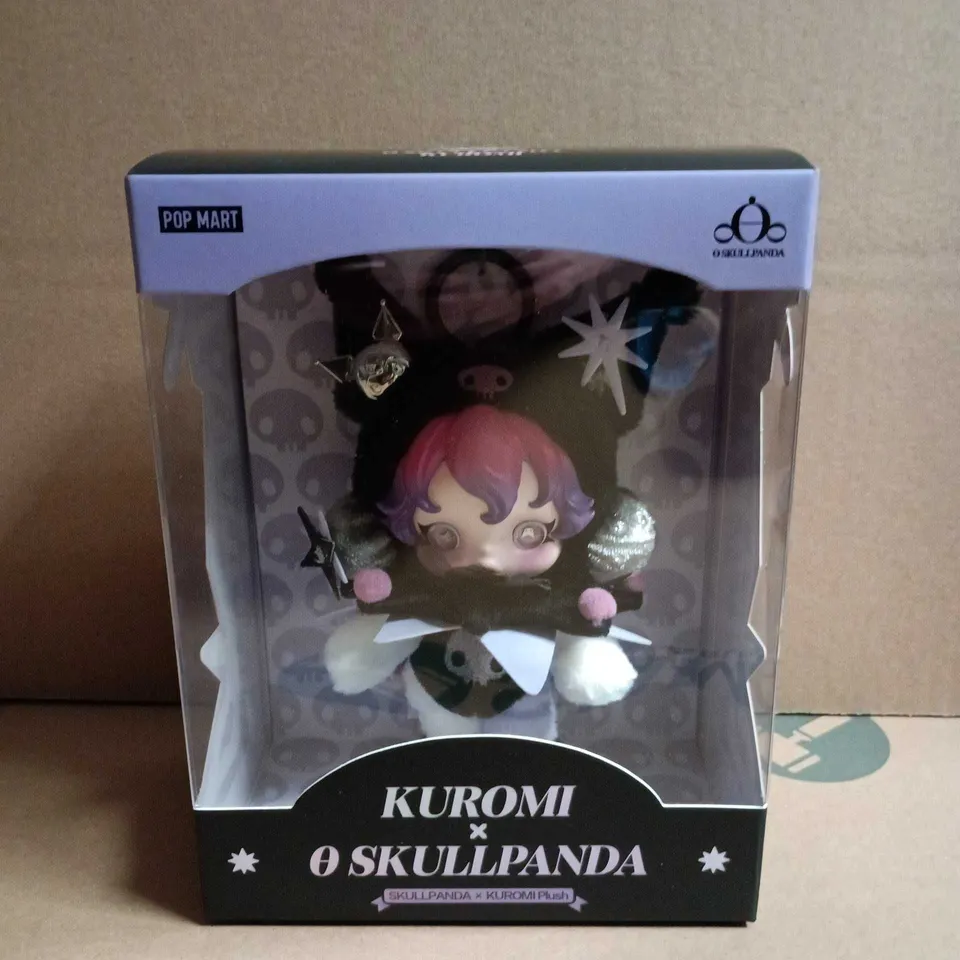 POP MART KUROMI × SKULL PANDA VINYL FIGURE 