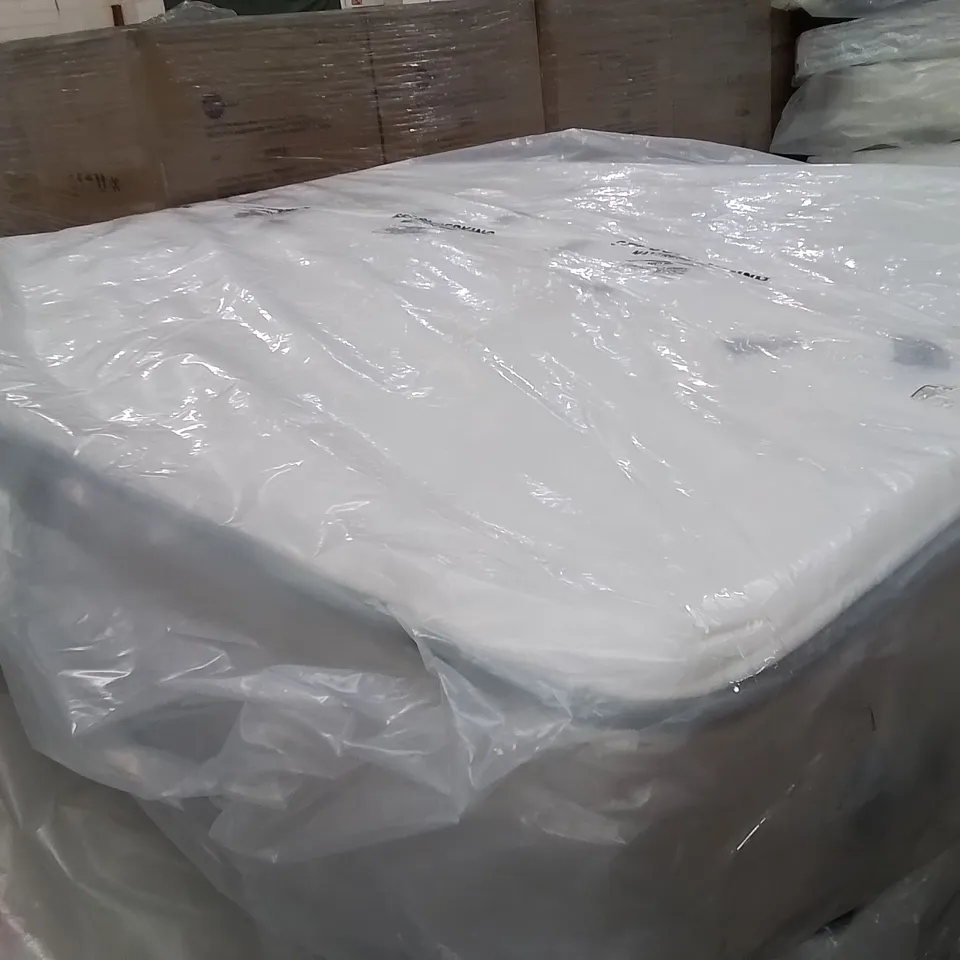 QUQLITY BAGGED NOVILLA 25CM ORTHO MEMORY FOAM POCKET SPRUNG MATTRESS - 150CM KING SIZE