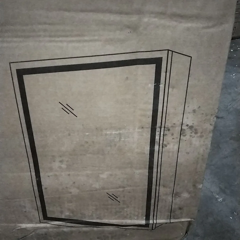 BOXED LIVING AND HOME LED MIRROR CABINET 