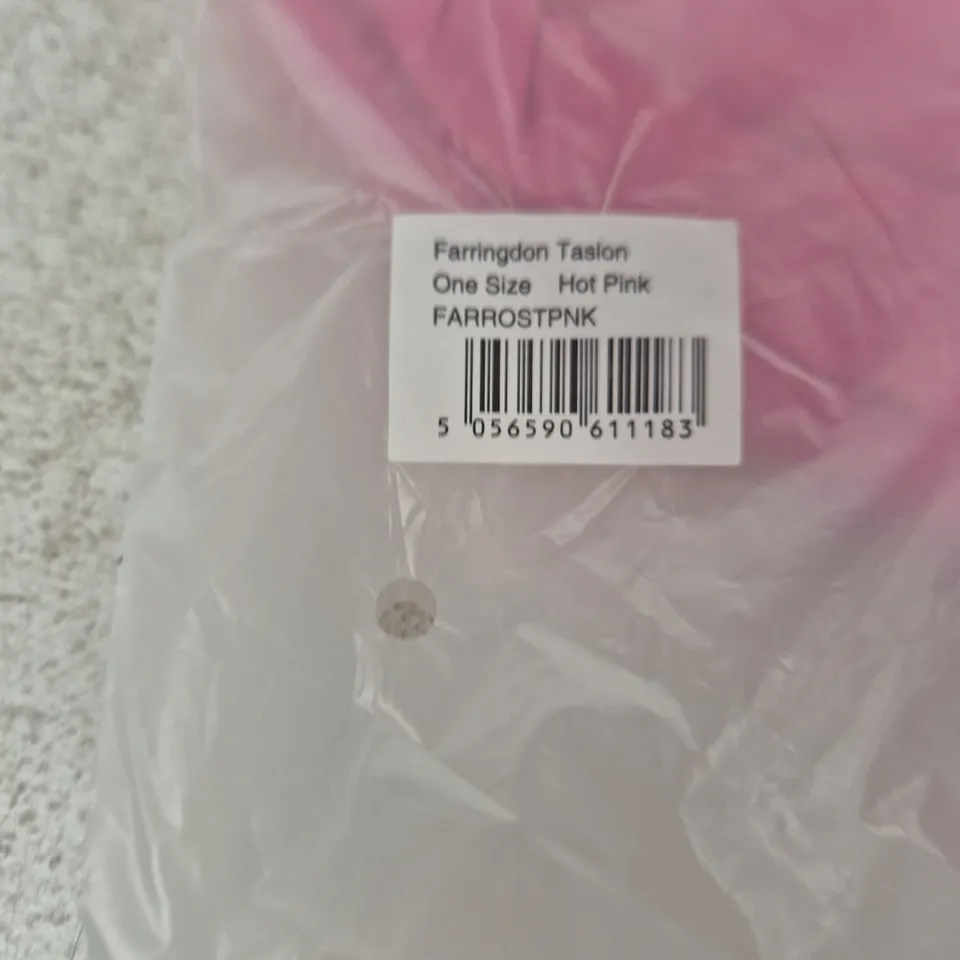 FARRINGTON TASLON ONE SIZE HOT PINK BUM BAG – PACKAGED (ROKA LONDON)